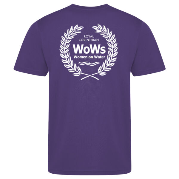 Wows Personalised Technical T-Shirt Dark Colours Thumbnail